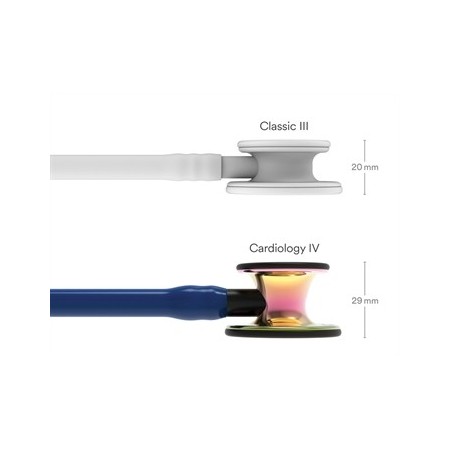 3M LITTMANN CARDIOLOGY IV - 6242 - BLU NAVY - FINITURE ARCOBALENO