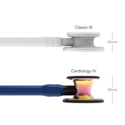 3M LITTMANN CARDIOLOGY IV - 6242 - BLU NAVY - FINITURE ARCOBALENO