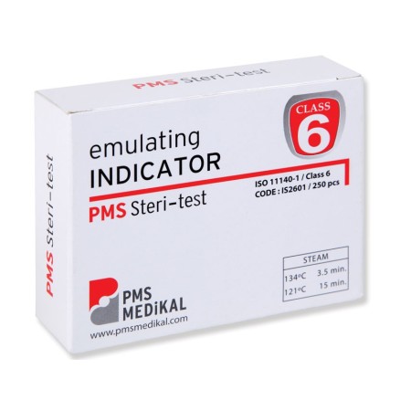 GIMA TEST STERILIZZAZIONE CLASSE 6 (CONFZ. 250 PZ.)