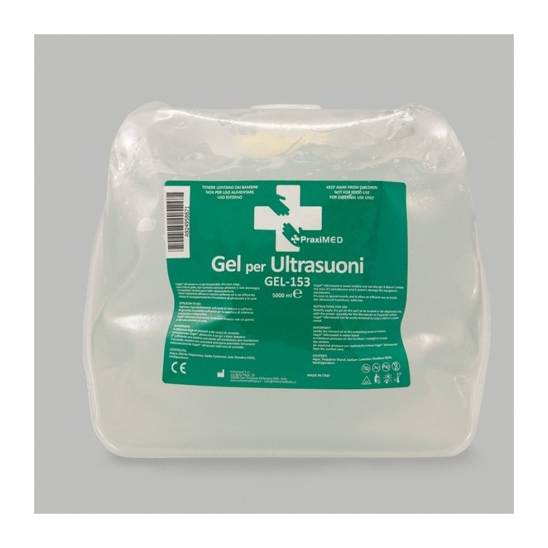 INTERMED GEL PER ULTRASUONI CUBITAINER DA 5000 ML