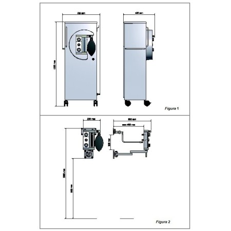 TECNO-GAZ APPARECCHIO PER SEDAZIONE CON CONTROLLO FLUSSI AUTOMATICO -MASTER FLUX PLUS MOBILE