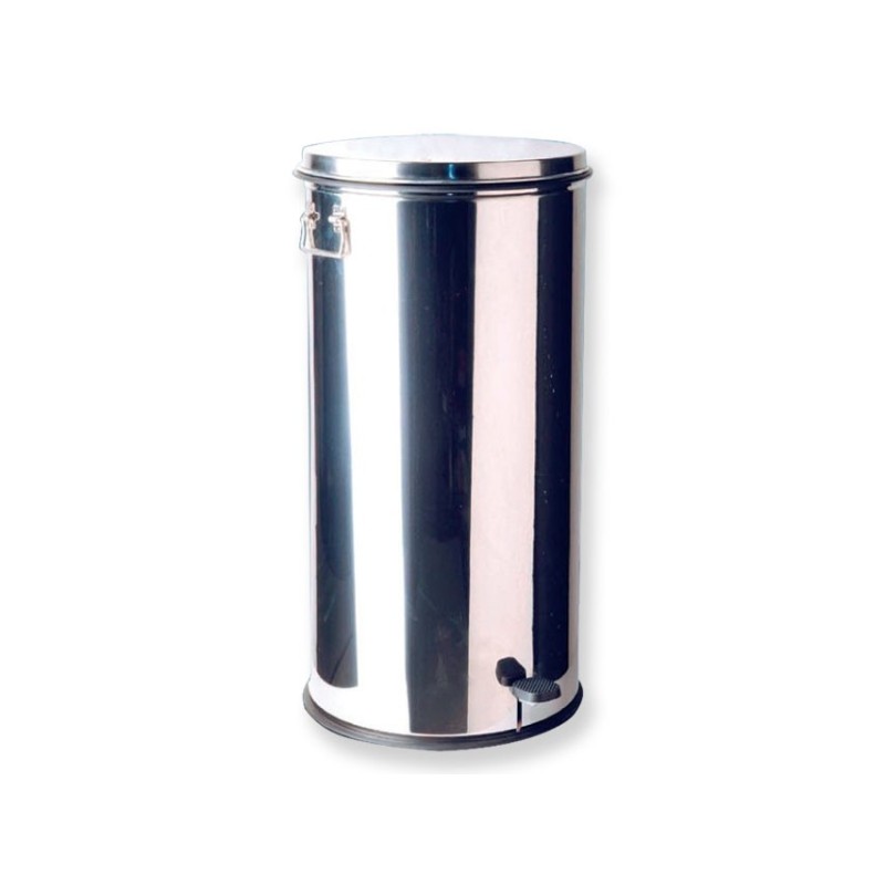GIMA CESTINO RIFIUTI INOX - 70 LITRI - CON PEDALE