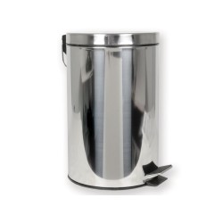 GIMA CESTINO RIFIUTI INOX - 12 LITRI - CON PEDALE