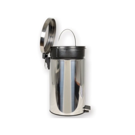 GIMA CESTINO RIFIUTI INOX - 12 LITRI - CON PEDALE