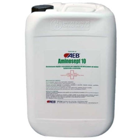 TECNO-GAZ DISINFETTANTE AMINOSEPT DA 10L PER DISPOSITIVO AMBIENTALE SAFETY SPOT