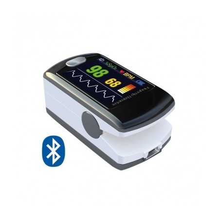 INTERMED PULSOSSIMETRO PORTATILE DA DITO PER USO PROFESSIONALE BLUETOOTH- SAT-300BT