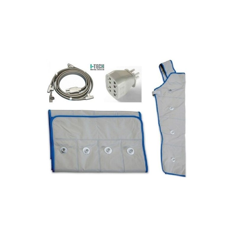 I-TECH KIT TOTAL PER PRESSOTERAPIA-FASCIA ADDOMINALE ED UN BRACCIALE
