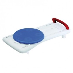 INTERMED TAVOLA DA VASCA CON MANIGLIA E DISCO ROTANTE