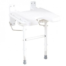 INTERMED SEDILE DA MURO CON GAMBE PER DOCCIA
