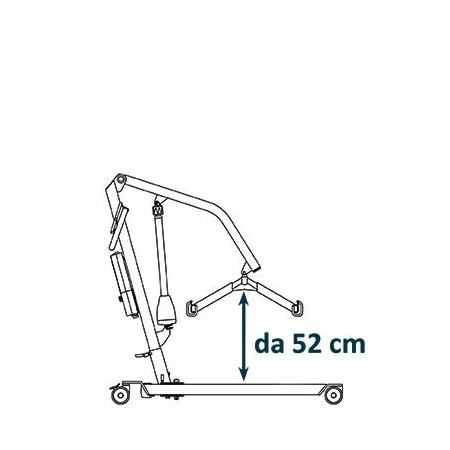 INTERMED SOLLEVAMALATI ELETTRICO PER OBESI HERMES