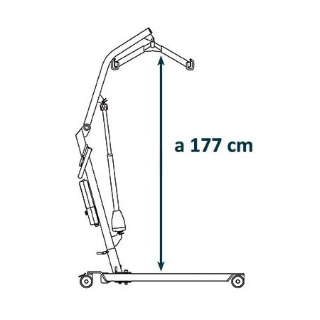 INTERMED SOLLEVAMALATI ELETTRICO PER OBESI HERMES