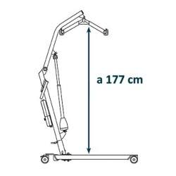 INTERMED SOLLEVAMALATI ELETTRICO PER OBESI HERMES