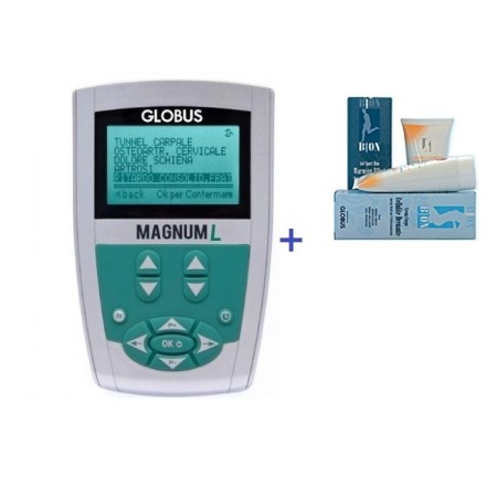 GLOBUS ELETTROSTIMOLATORE MAGNUM L + 1 GLOBUS CREMA RASSODANTE (SPEDIZIONE GRATUITA)