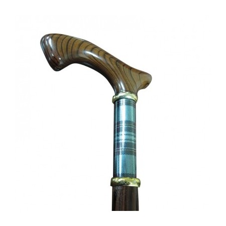 INTERMED BASTONE IN LEGNO CON IMPUGNATURA A T  KENT