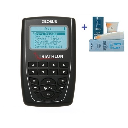 GLOBUS ELETTROSTIMOLATORE TRIATHLON + 1 GLOBUS CREMA RASSODANTE (SPEDIZIONE GRATUITA)