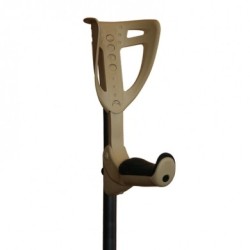 INTERMED STAMPELLE REGOLABILI IN ALTEZZA CON APPOGGIO BRACHIALE ED IMPUGNATURA ERGONOMICA-TITANIUM (COLORI DIVERSI)