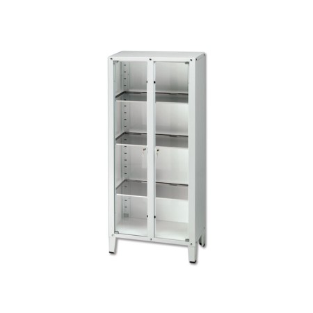 GIMA VETRINA  A 2 ANTE - VETRO TEMPERATO