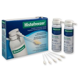 HISTOFREEZER MIX - KIT DA 2 BOMBOLE DA 80ML + 24 APPLICATORI 2MM + 36 APPLICATORI 5MM