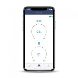 INTERMED PULSOSSIMETRO PORTATILE DA DITO INDOSSABILE BLUETOOTH