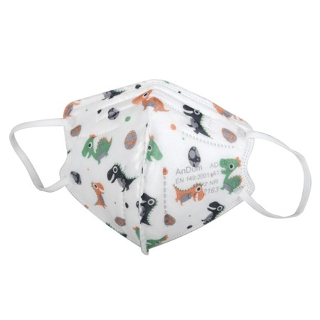 GIMA MASCHERINA FFP2 - SMALL - DINOSAURI (CONFZ. 20 PZ.)