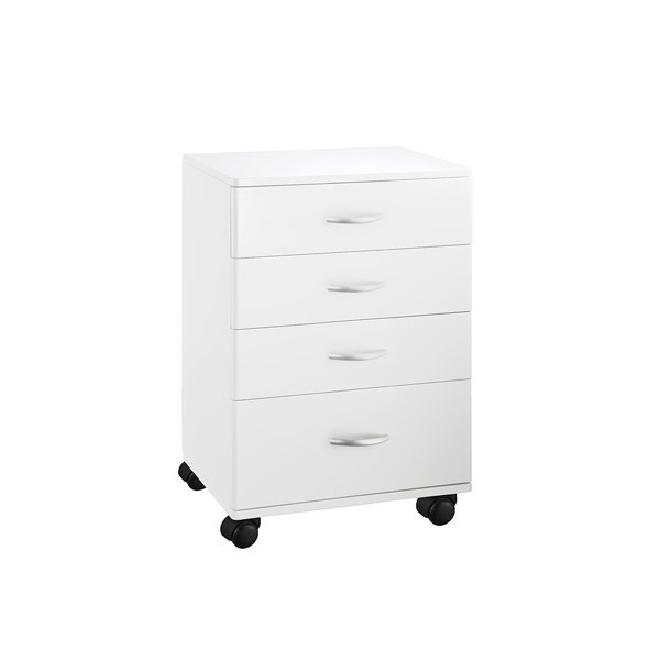 WEELKO CARRELLO IN LEGNO CON 4 CASSETTI (HANDY)