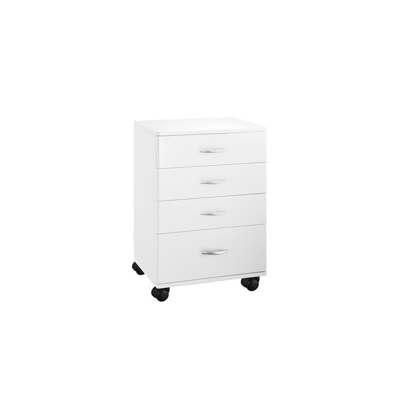 WEELKO CARRELLO IN LEGNO CON 4 CASSETTI (HANDY)