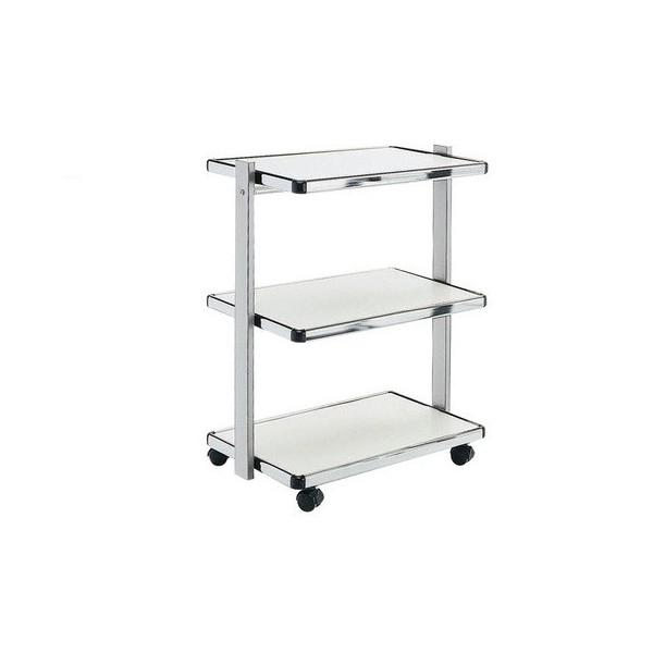 PINI CARRELLO SMONTABILE A TRE RIPIANI - 37X62X85CM