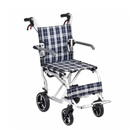 INTERMED SEDIA DA TRASPORTO PIEGHEVOLE IN ALLUMINIO VALLETTA-