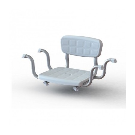 INTERMED SEDILE PER VASCA REGOLABILE IN LARGHEZZA CON SCHIENALE - LINEA KING