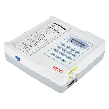 GIMA ELETTOCARDIOGRAFO NUOVO ECG CARDIOGIMA 12: 3-6-12 CANALI