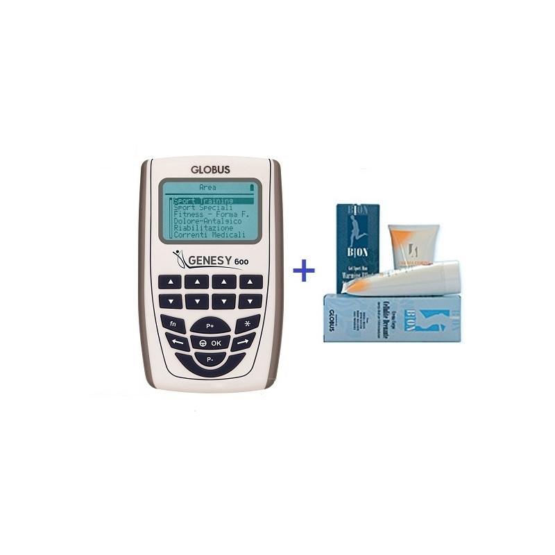 GLOBUS ELETTROSTIMOLATORE GENESY 600 + 1 GLOBUS CREMA RASSODANTE (SPEDIZIONE GRATUITA)