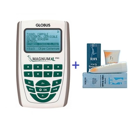 GLOBUS ELETTROSTIMOLATORE MAGNUM XL PRO + KIT + 1 GLOBUS CREMA RASSODANTE (SPEDIZIONE GRATUITA)