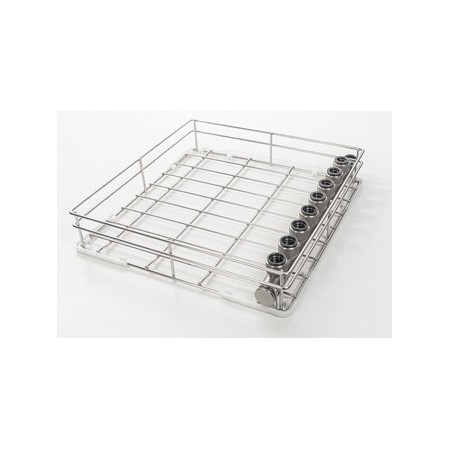 TECNO-GAZ CESTELLO LAVAGGIO CON SUPPORTO PER 8 MANIPOLI PER TERMODISINFETTORE AQUAPLUS