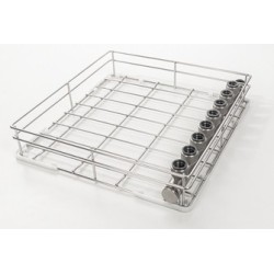 TECNO-GAZ CESTELLO LAVAGGIO CON SUPPORTO PER 8 MANIPOLI PER TERMODISINFETTORE AQUAPLUS