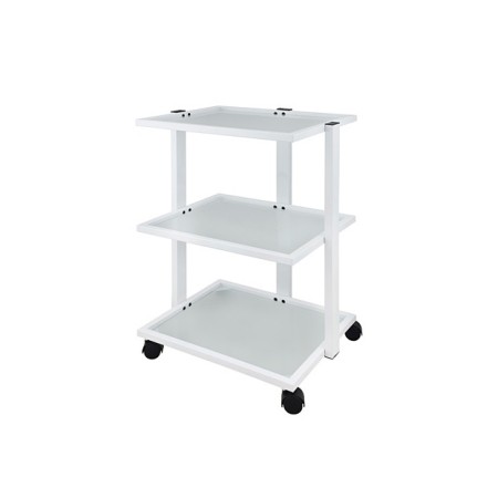 WEELKO CARRELLO A RIPIANI - 3 RIPIANI IN VETRO TRASLUCIDO (FACILE)