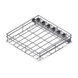 TECNO-GAZ CESTELLO DI LAVAGGIO DOTATO DI 6 PORTAMANIPOLI + 6 PUNTE DI ASPIRAZIONE PER TERMODISINFETTORE AQUAPLUS