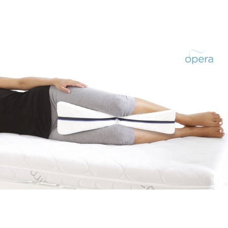 MORETTI CUSCINO GAMBE-GINOCCHIA SAGOMATO IN MEMORY FOAM – RIVESTIMENTO IN POLIESTERE, SFODERABILE – OPERA