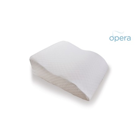 MORETTI POSIZIONATORE CUSCINO PER GAMBE E PER SCHIENA – A DOPPIA ONDA ERGONOMICO – RIVESTIMENTO IN POLIESTERE SFODERABILE