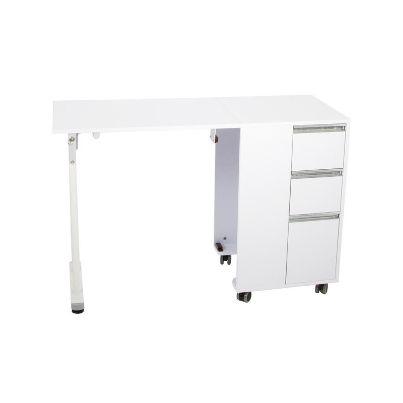 WEELKO TAVOLINO DA MANICURE IN LEGNO PIEGHEVOLE-PLEX