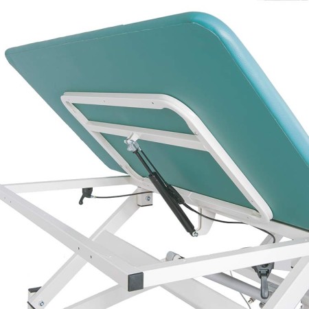 FISIOTECH LETTINO A DUE SEZIONI ELETTRICO CON REGOLAZIONE TESTATA CON MOLLA A GAS BOBATHS2-COLORI DIVERSI