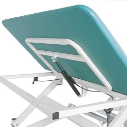 FISIOTECH LETTINO A DUE SEZIONI ELETTRICO CON REGOLAZIONE TESTATA CON MOLLA A GAS BOBATHS2-COLORI DIVERSI