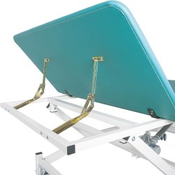 FISIOTECH LETTINO A DUE SEZIONI ELETTRICO CON REGOLAZIONE TESTATA CON MOLLA A GAS BOBATHS2-COLORI DIVERSI