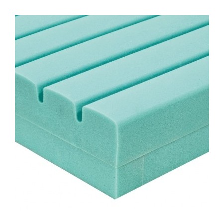 INTERMED MATERASSO CON CORNICE IN POLIURETANO E CON UNA LASTRA DI MOUSSE VISCOELASTICA  -VISCO MIXTE