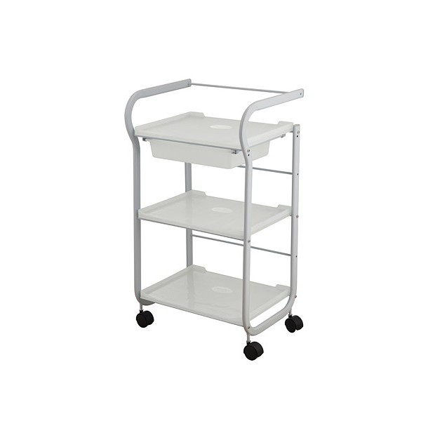 WEELKO CARRELLO CON 3 RIPIANI - UN RIPIANO ESTRAIBILE (PART)