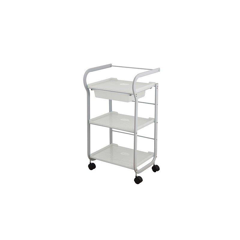 WEELKO CARRELLO CON 3 RIPIANI - UN RIPIANO ESTRAIBILE (PART)