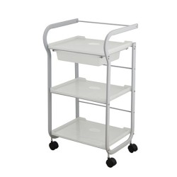 WEELKO CARRELLO CON 3 RIPIANI - UN RIPIANO ESTRAIBILE (PART)