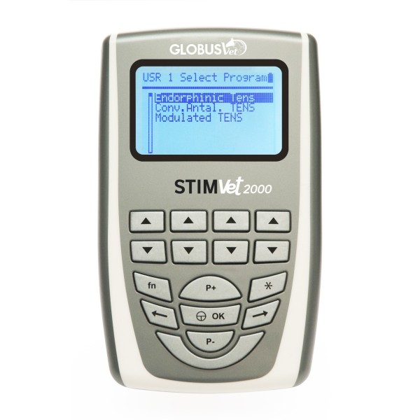 GLOBUS DISPOSITIVO PROFESSIONALE VETERINARIO PER ELETTROSTIMOLAZIONE-STIMVET 2000