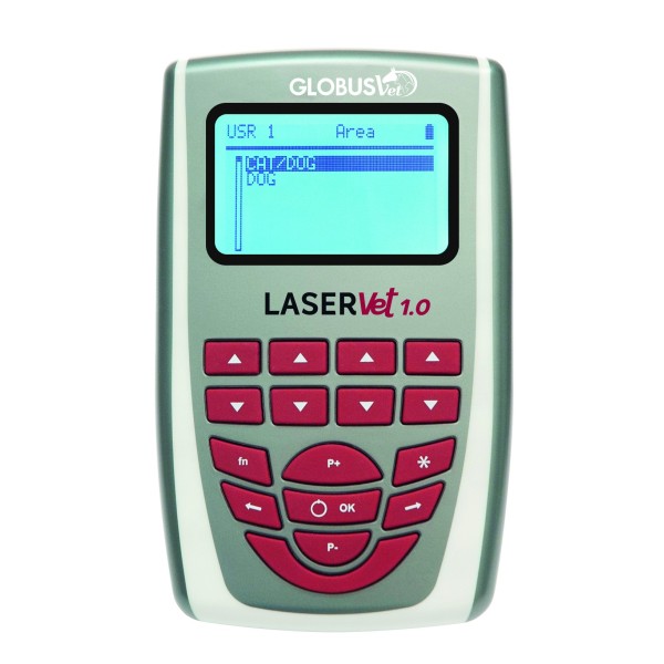 GLOBUS DISPOSITIVO PROFESSIONALE VETERINARIO PORTATILE PER LASER TERAPIA-LASERVET 1.0