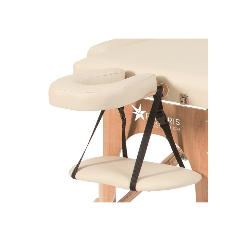 MORETTI KIT POGGIATESTA + POGGIA BRACCIA PER LETTINI PIEGHEVOLI IN LEGNO POLARIS