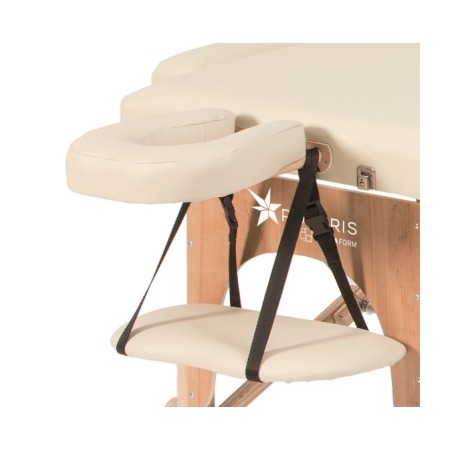 MORETTI KIT POGGIATESTA + POGGIA BRACCIA PER LETTINI PIEGHEVOLI IN LEGNO POLARIS